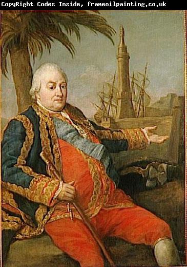 Pompeo Batoni Portrait of French Admiral